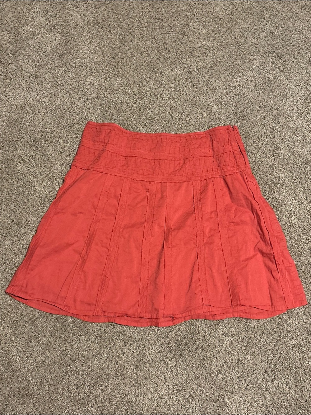 Prana Coral Skater Skirt with Wide Waistband